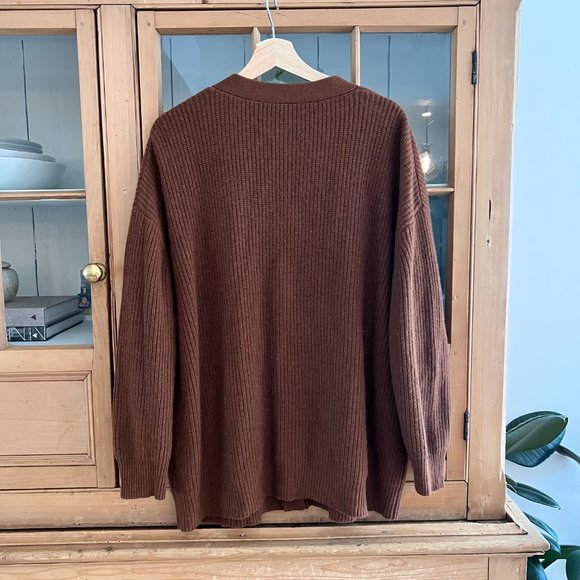 *SOLD* Great Condition Jenni Kayne Cashmere Cocoon Cardigan size Medium - Picture 5 of 7